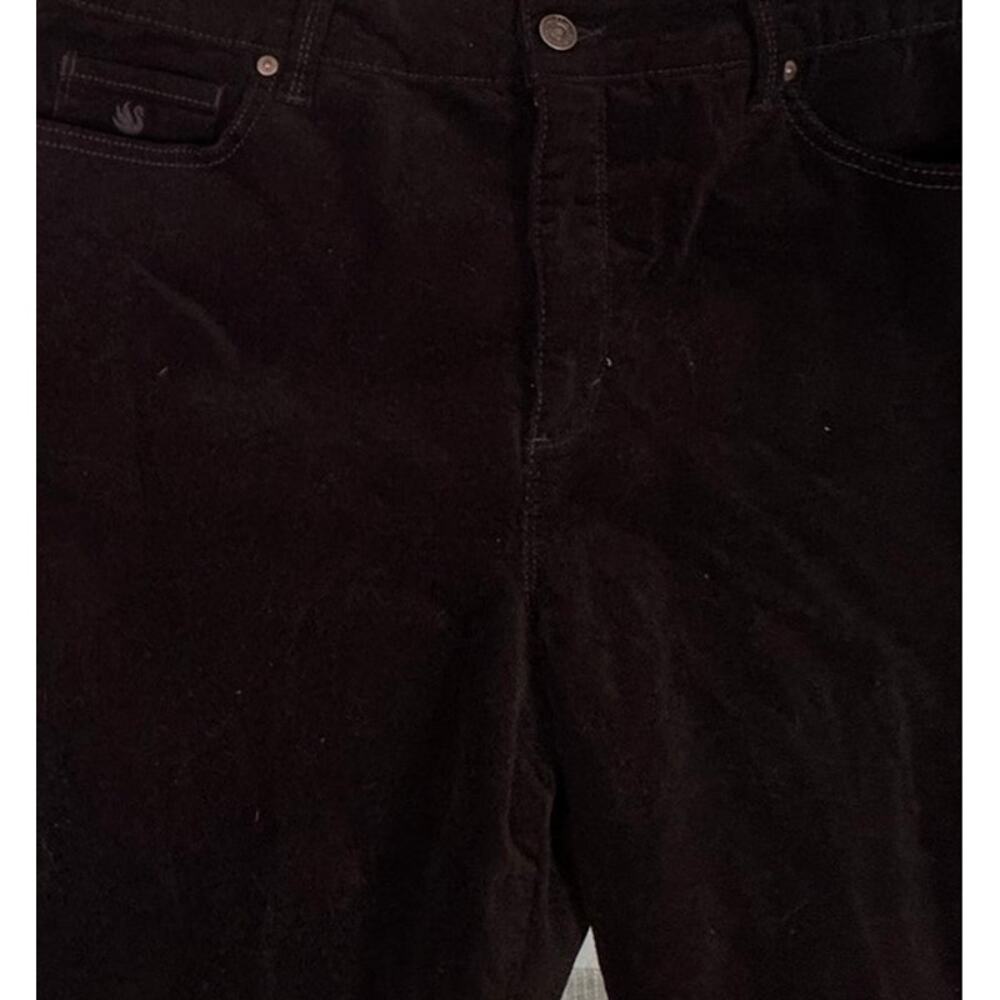 Gloria Vanderbilt Amanda Jeans Size 14 Short Black Brown Purple - Picture 8 of 13